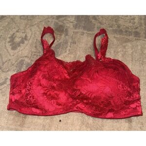 Soma Womens Camisole Cami Bra Red Size 34D